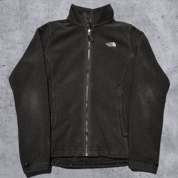 The North Face Jackets & Blazers - The North Face Black Full Zip Fleece Jacket Gorpcore Retro Women's Size Medium
